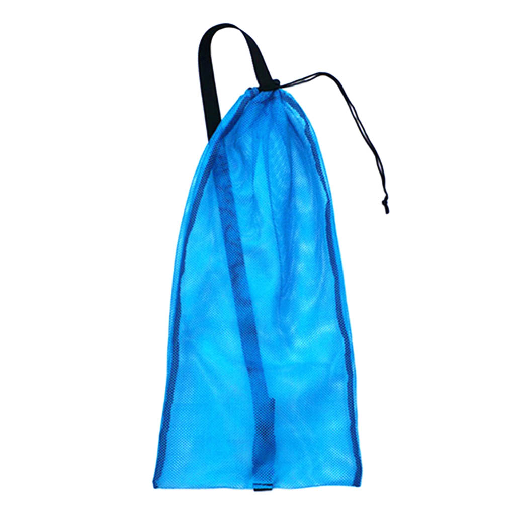 Sac en maille pour palmes de plongée en apnée et natation: Blue