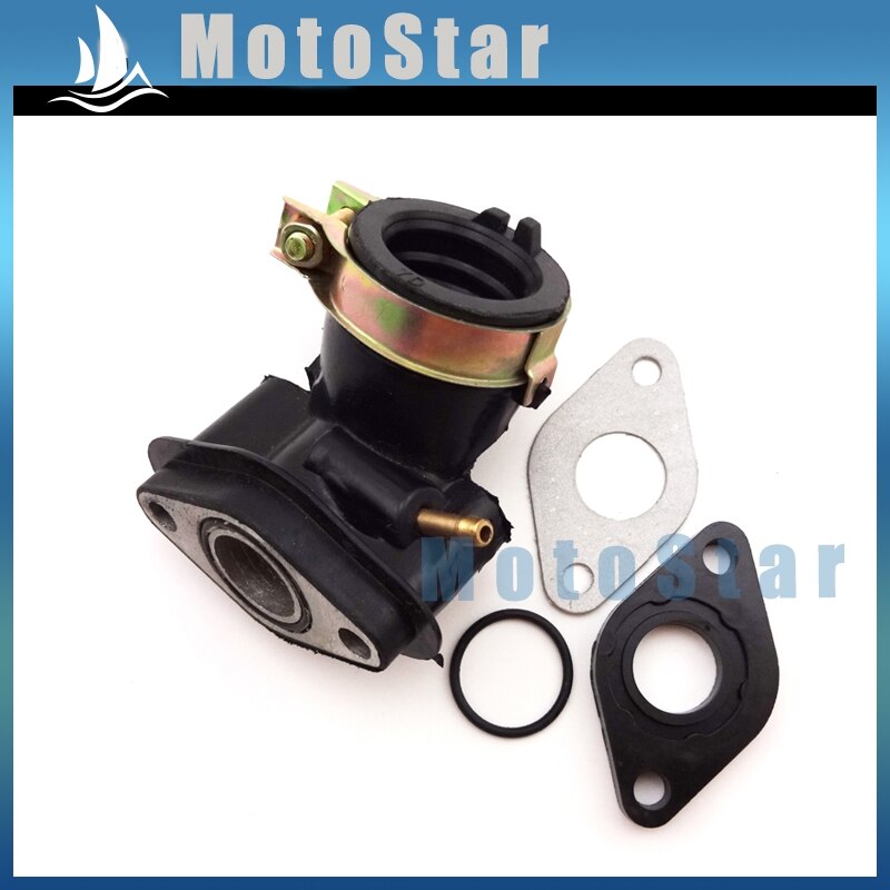 Kit de juntas de tubo de entrada del colector de admisión del motor para carburador GY6 50cc, SUNL, Baotian, Znen, Jmstar, Scooter chino