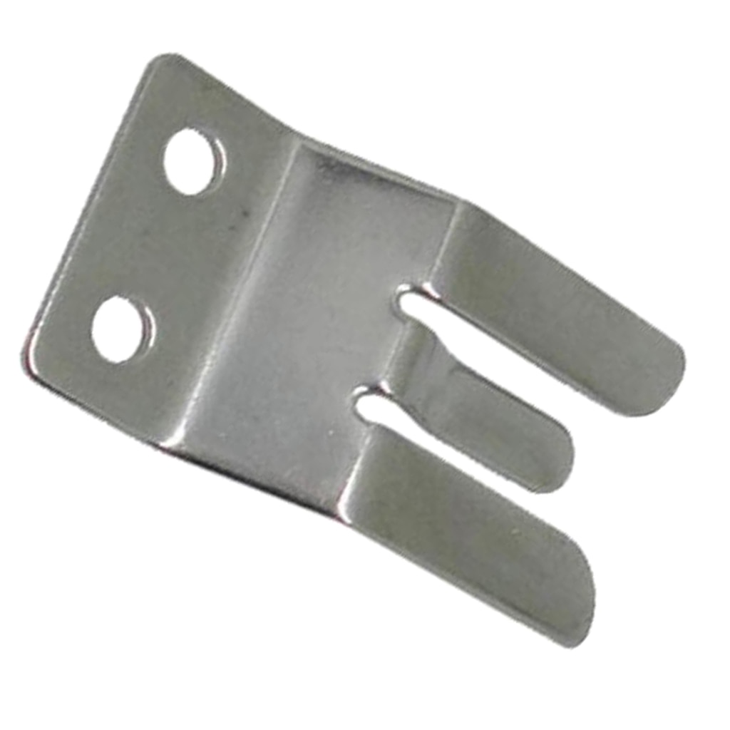 304 Stainless Steel Microphone Clip Hailers VHF CB Radio Boat Mic Clamp 1" x 1-15/16