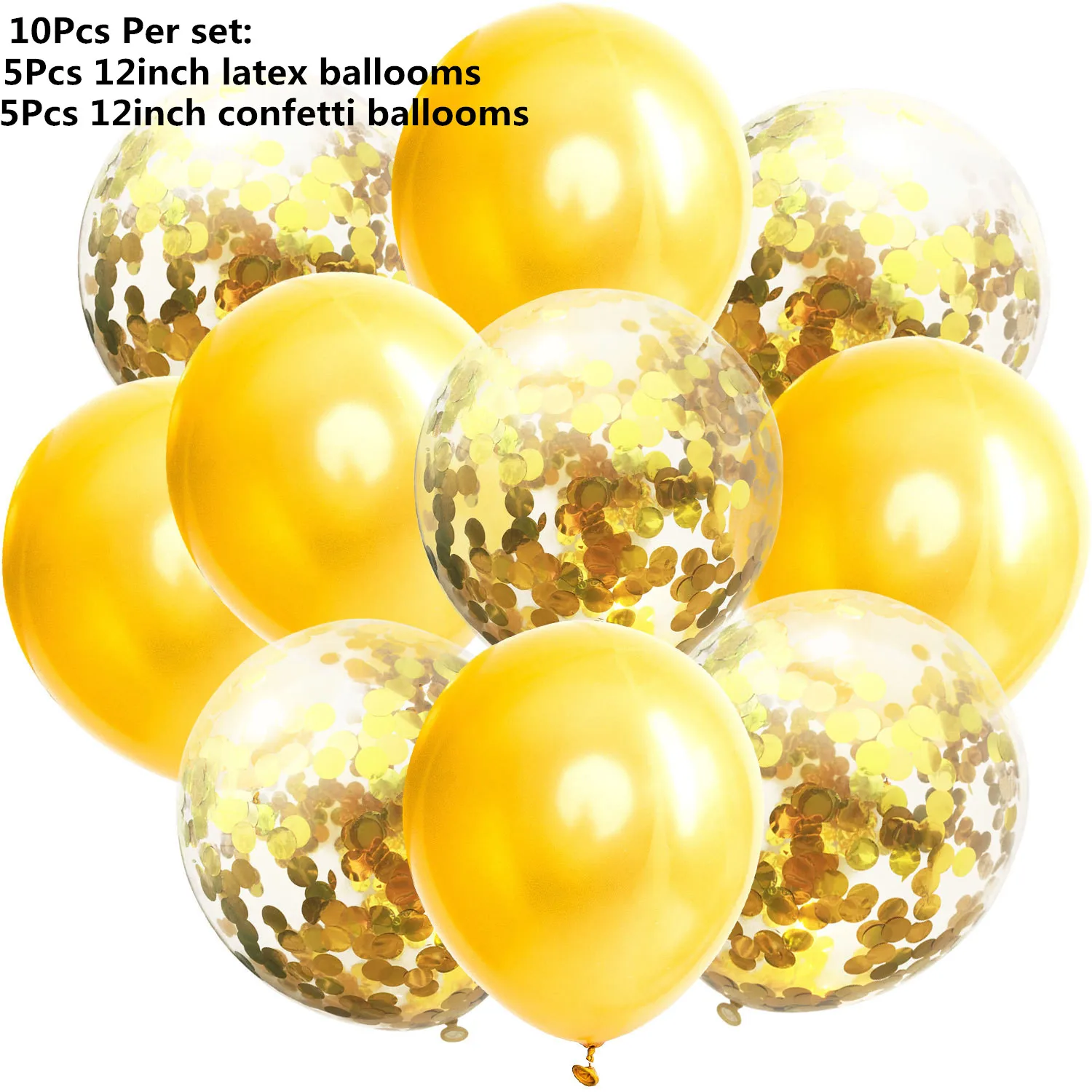 10/14 pçs mix rosa balões coração estrela rosegold confete balão festa de aniversário decorar crianças adulto bolas de ar casamento globos