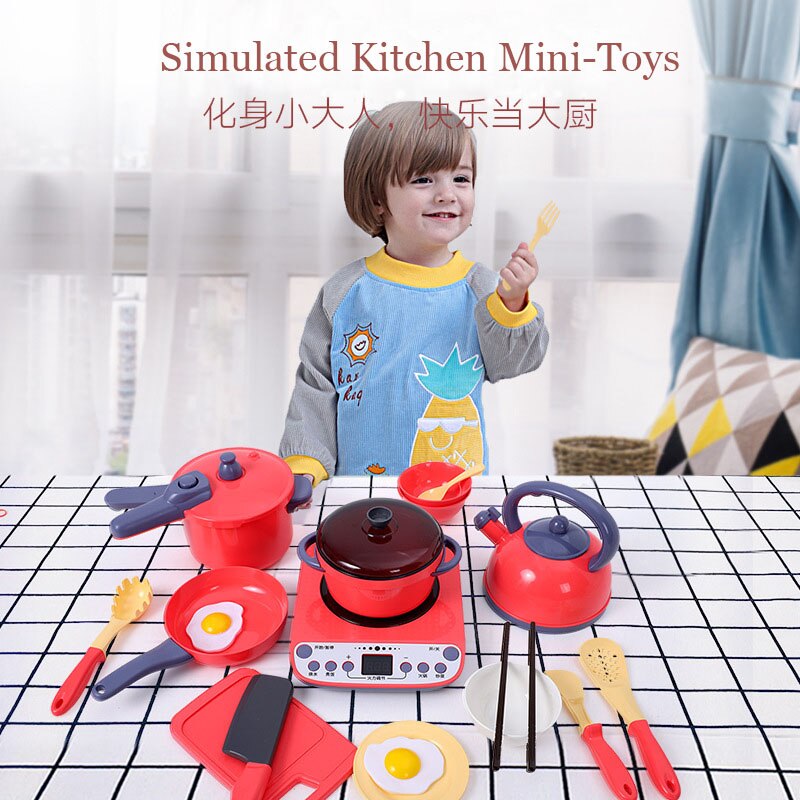 Baby Shining Kids Keuken Speelgoed Spelen Keuken Jongens & Meisjes Koken Speelgoed Keuken Voor Kinderen Speelgoed 2-4 Jaar baby Kids Keuken