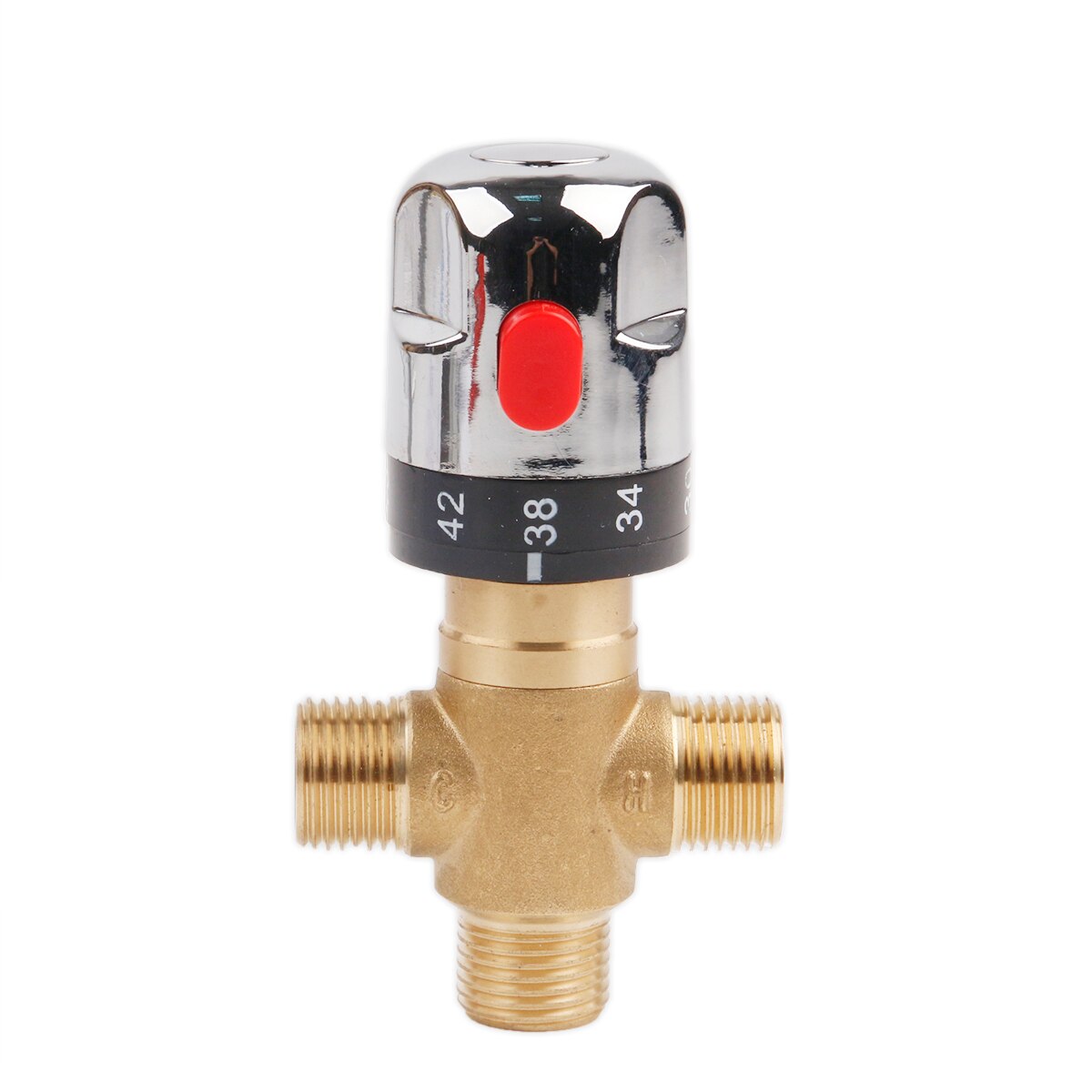 G1/2"(DN15) Family Improvement of Valve Brass Temperature Control Static Valve of Static Mixer Control Thermostatic Valve Home I