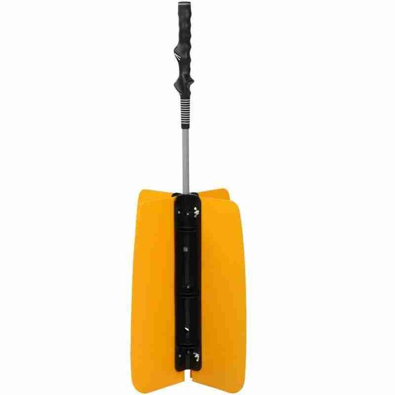Golf trainer Rubber and Stainless Steel Golf Warm-up Swing Stick Power Fan Practice Pinwheels Wind Resistance Trainer