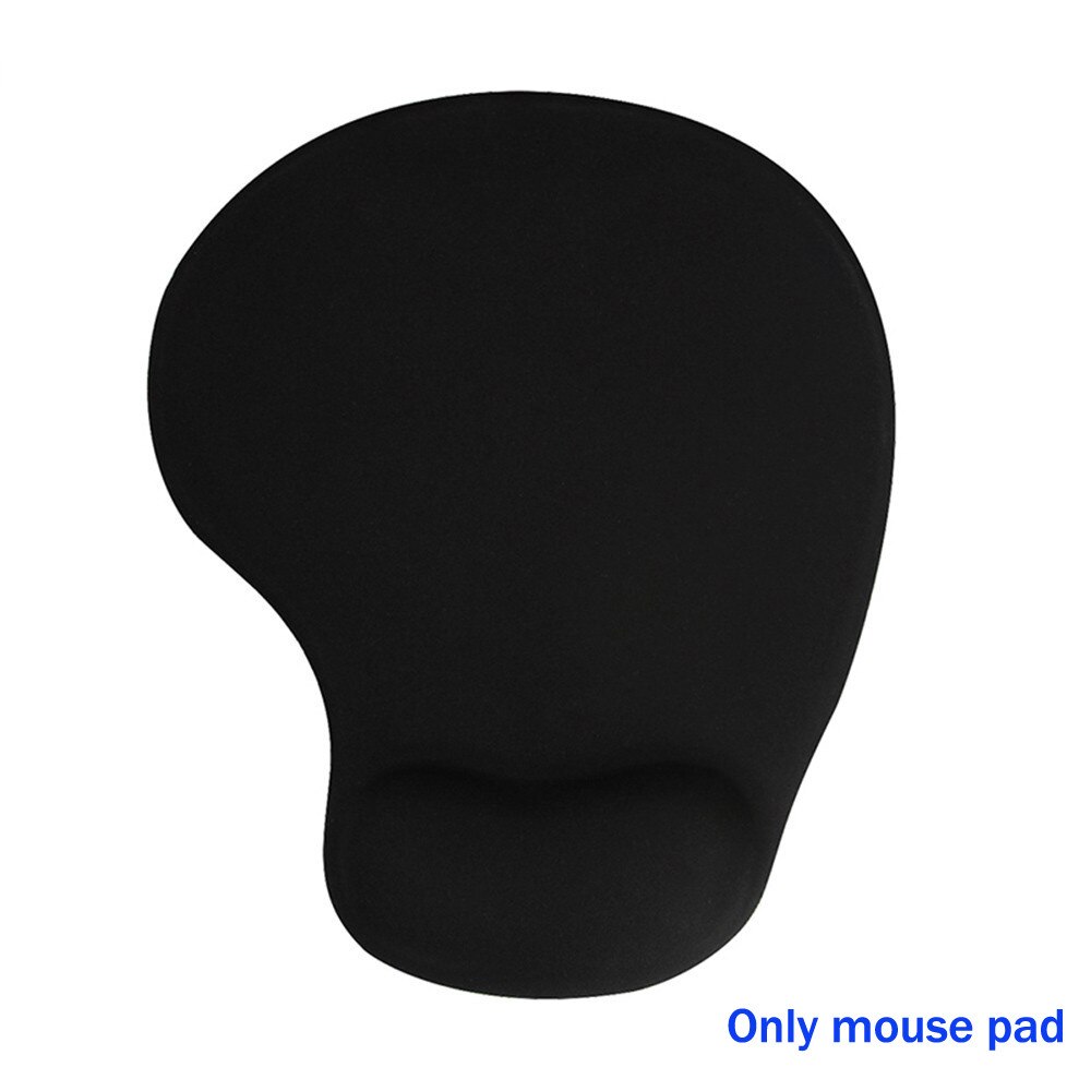 Vertical Mouse 800/1200/2000 3200 DPI Computer Wired Mause Wrist Rest Protection USB Optical Ergonomic Colorful LED Mice For PC: Mouse pad only