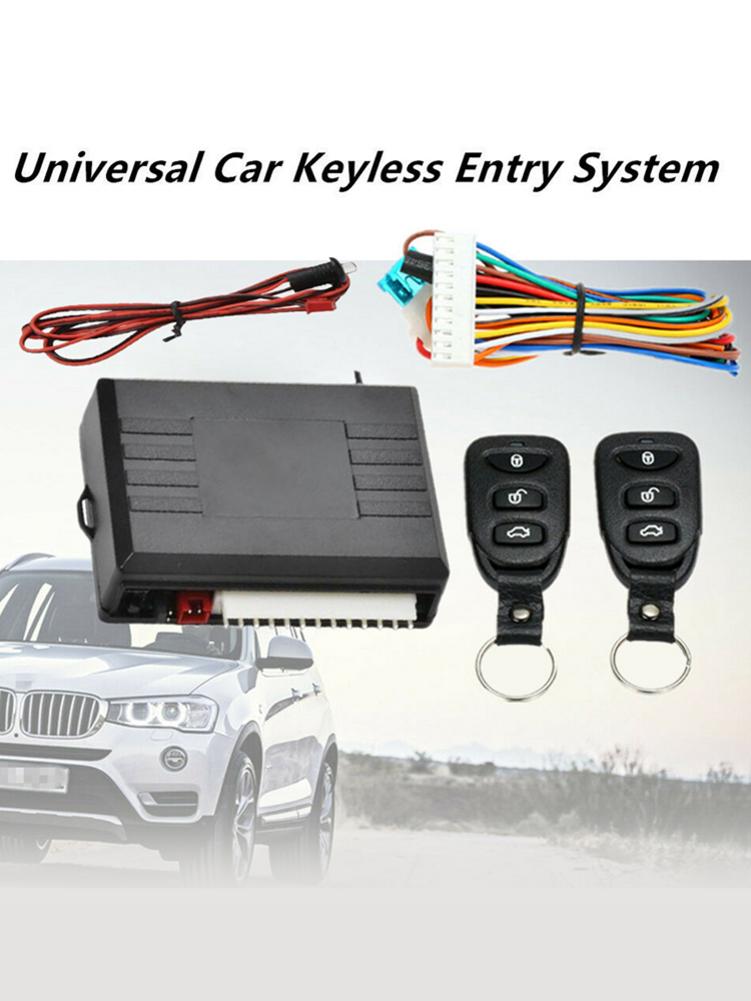 Universal Car Remote Central Door Lock Keyless Remote Control Car Alarm Systems Central Locking with Auto Remote Central Kit