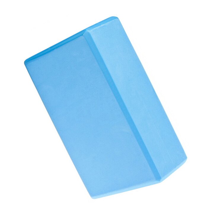 23*15*8cm oefen fitness gym sport hulpmiddel yoga blok baksteen schuimend schuim thuis oefening fitness hulpmiddel slank blijven gewichtsverlies fitness: Blauw