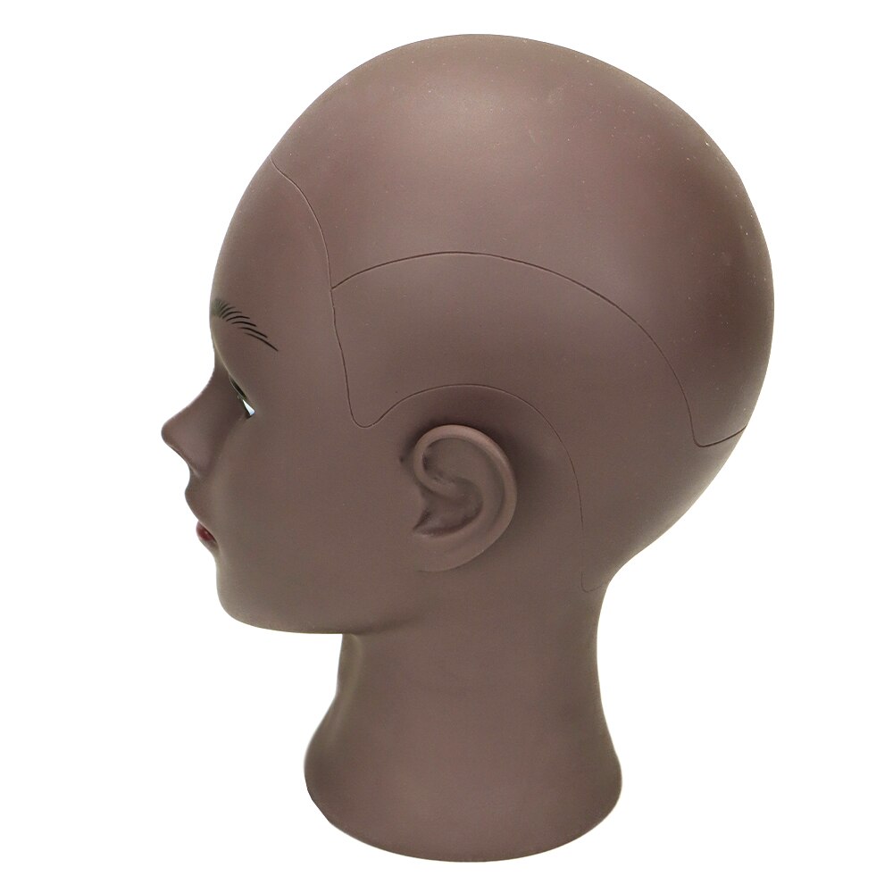 Bald Mannequin Head Wig Head Without Hair for Styling/Making/Display Wigs Mannequin/Maniquin/Traning Head With Stand For wig