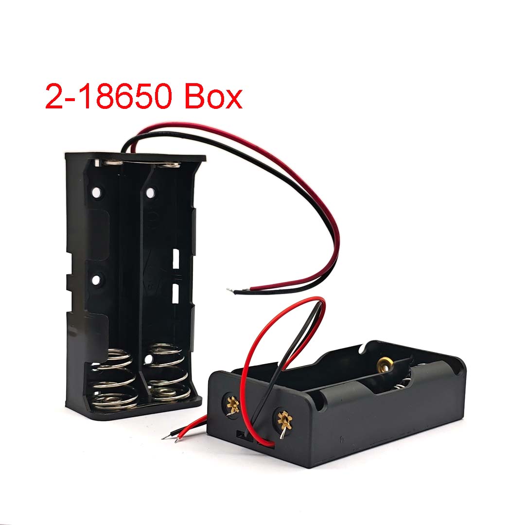 18650 Power Bank Cases 2 18650 Batterijhouder Opbergdoos Case 18650 Parallelle / Serie Aansluiting Batterijbox