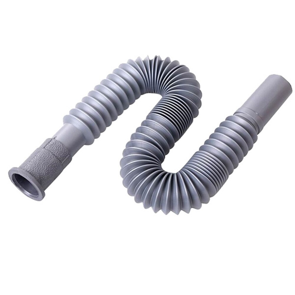 Manguera extensible para fregadero de cocina, tubo de drenaje Flexible, desodorante, 1 ud.: Default Title