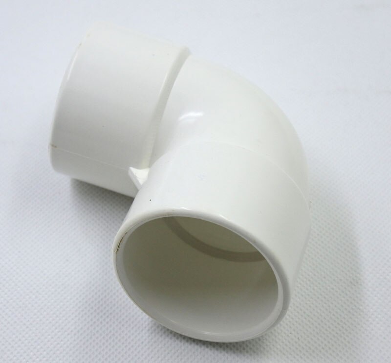 1"/1.5"/2"PVC 90 Degree Right Angle Elbow Two-way Fitting Tube Joint Pipe Water Pipe Connector