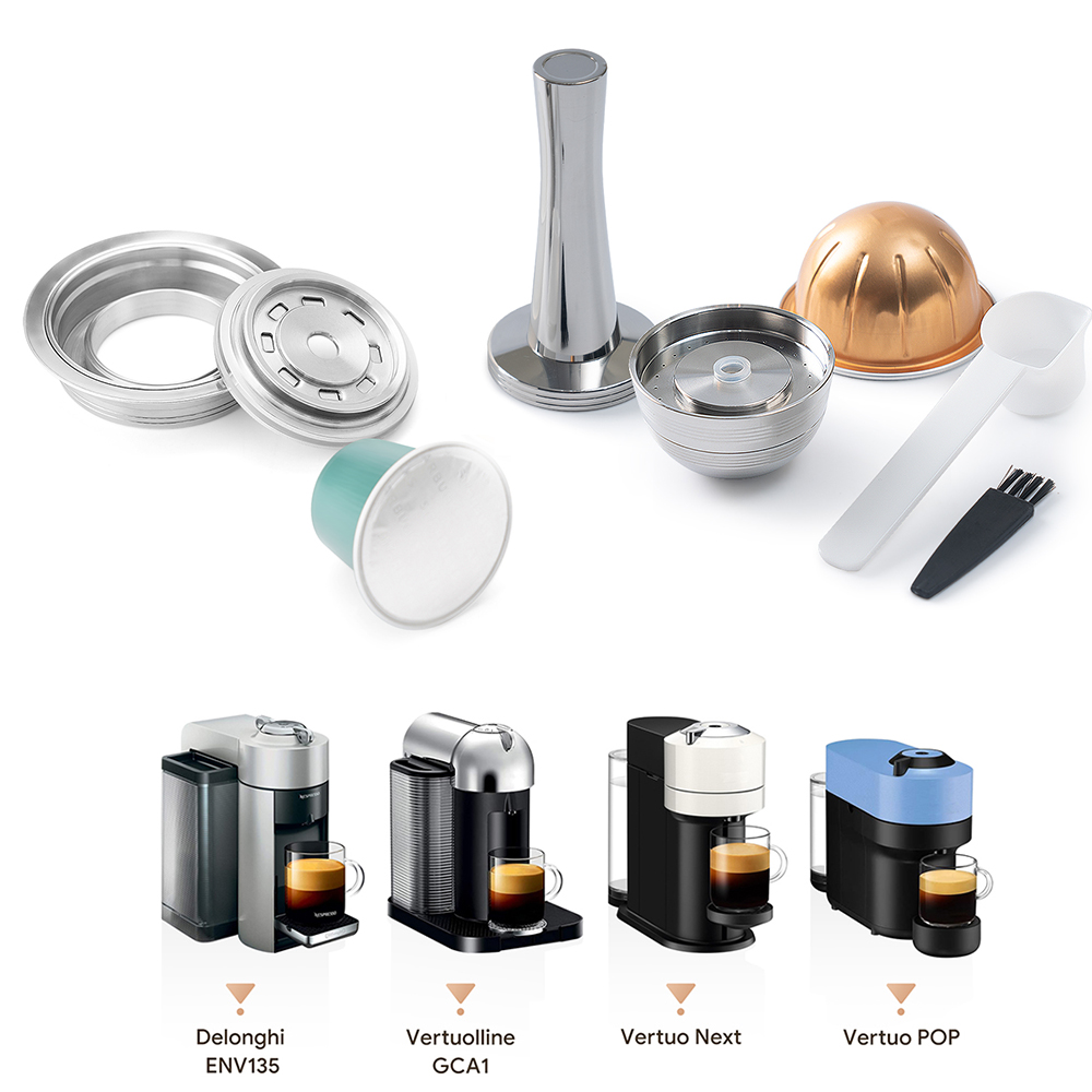 Capsule Adapter For Vertuo Pop & Next Machine Original Coffee Capsule Pods Convert to Vertuoline Capsules Espresso Maker