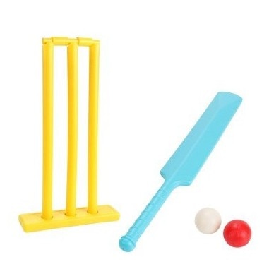 Suzakoo Children&#39;s Plastic cricket balls playing Set sports toys fitness equipment