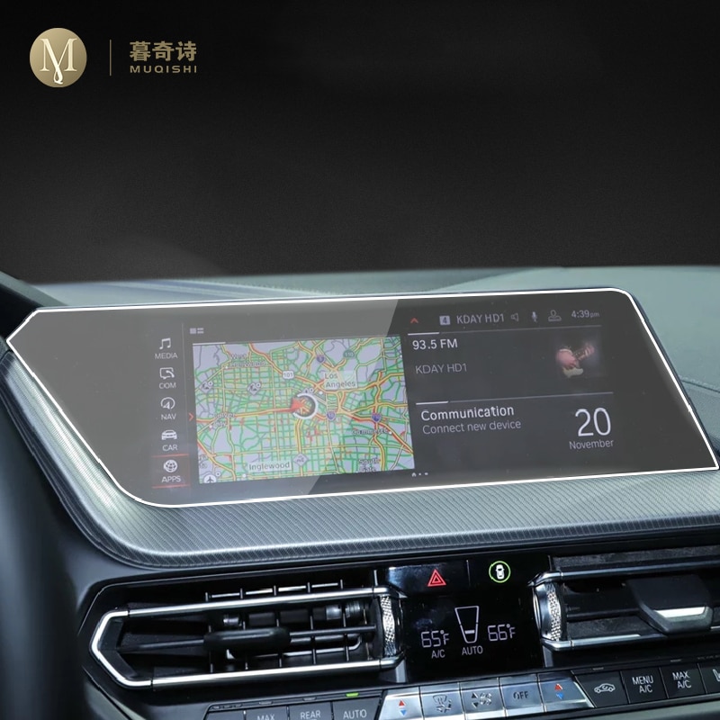 Matte TPU Schermbeschermer Voor Kia Sorento 2024-2025 - Navigatie Display Folie - Anti-kras En Anti-reflectie - Eenvoudig Zelf Te Monteren