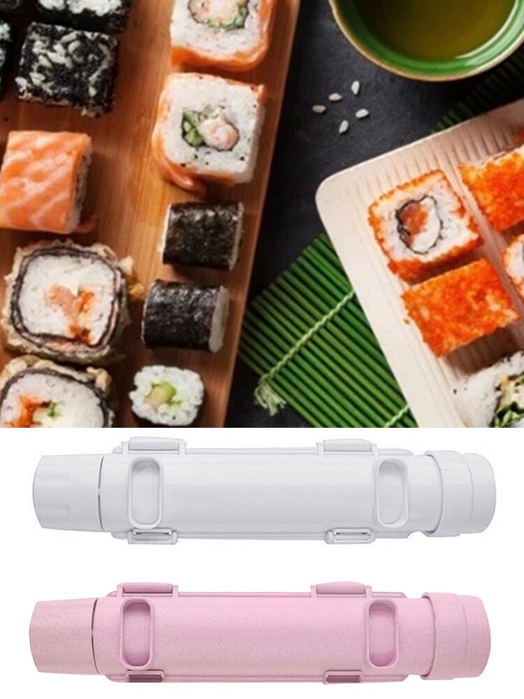 Sushi Maker Roller Rice Mold Sushi Bazooka Groente Vlees Rolling Tool Diy Sushi Making Machine Sushi Tool