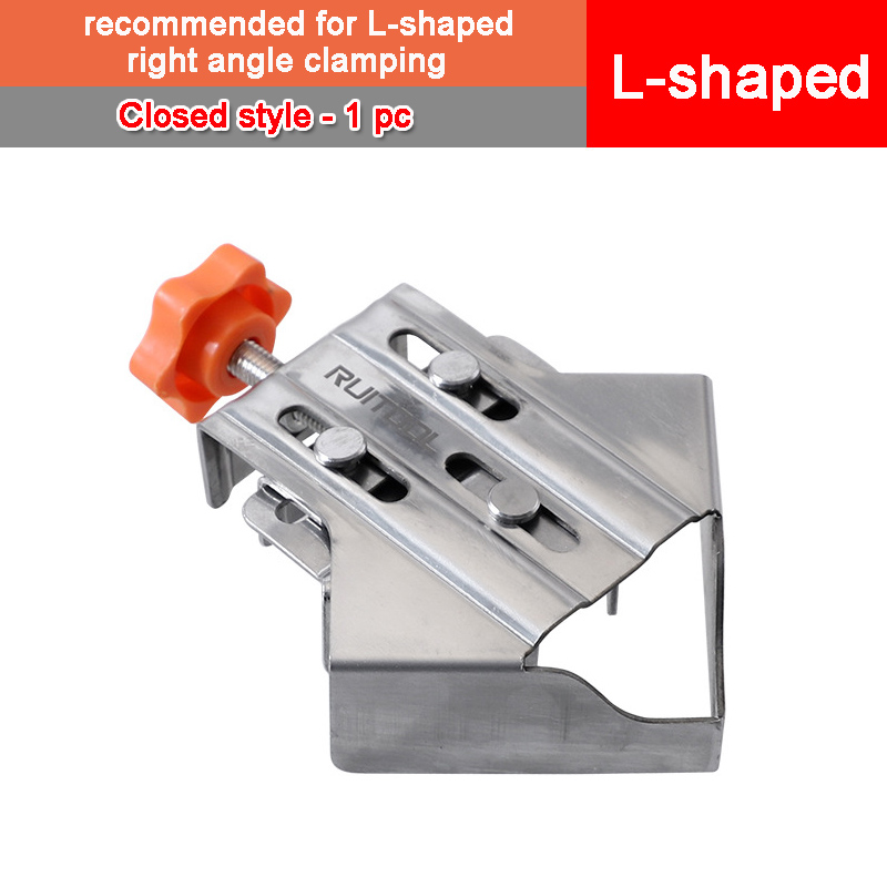 90 Degree Positioning Squares Right Angle Clamps for Woodworking Corner Clamp Carpenter Clamping Tool for Cabinets: WHITE