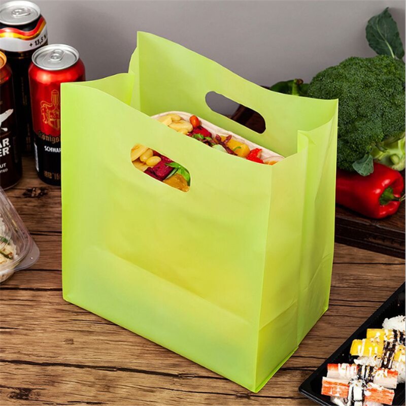 10pc Disposable Plastic Packaging Bag Baking Packaging Bag Kitchen Accessories Dessert Takeaway Bag Kitchen Gadgets Birthday.75z
