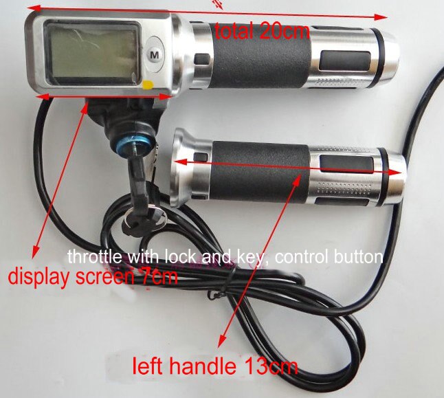 Snelheidsmeter + kilometerteller + throttle/accele... Grandado
