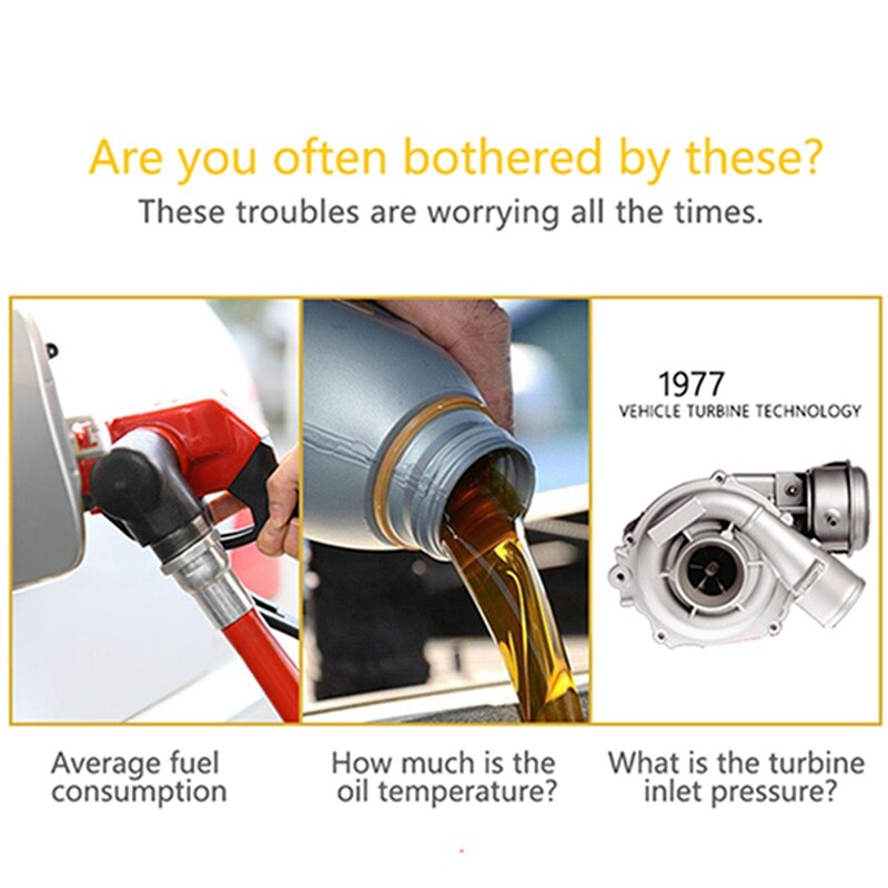 P12 HUD Car Head-Up Display OBD2 Speedometer Digital Car Computer Clear Error Code Overspeed Water Temp Warning Auto Electronics