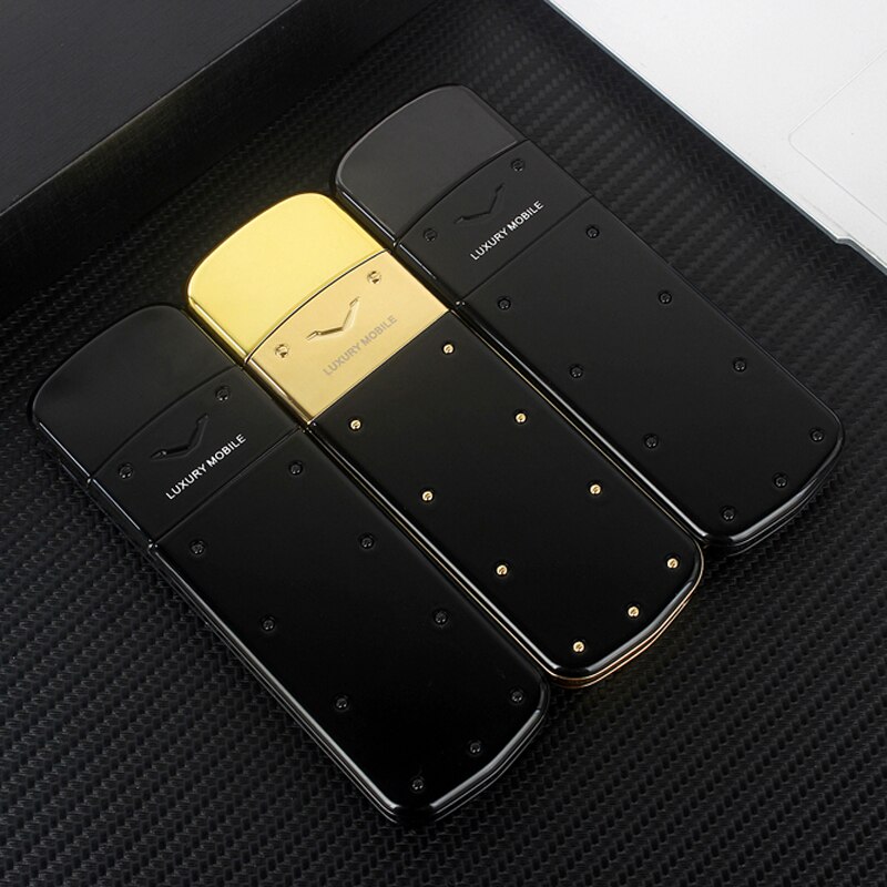 Barra di sblocco del telefono di Vendita di Lusso Di contralto Livello K6 BT Quadrante Cassa del Metallo doppio Sim Firma design Classico Russo Chiave Greco Memu nessuna Fotocamera