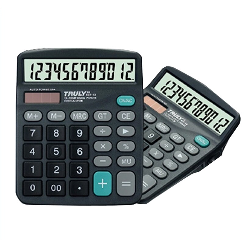TRULY authentic 837-12 electronic calculator big screen big button classic computer
