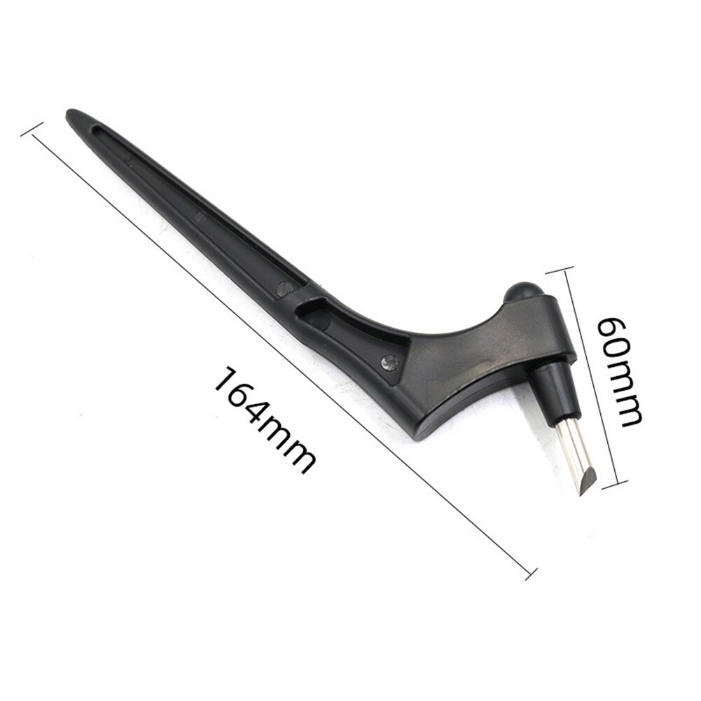 360 Degree Rotating Blade Utility Knife Craft Cutting Tool Hand Book Paper Cutter Stainless Steel Engraving Knife DIY Stationery: Balck