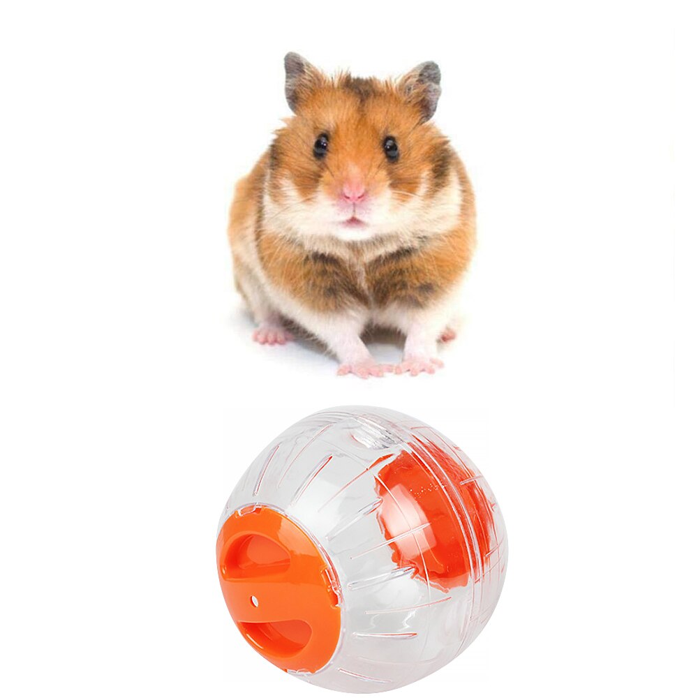 Hamster Run-About Exercise Ball with Stand Transparent Hamster Ball Special Toy Ball for Hamster Lightweight Breathable Prevent