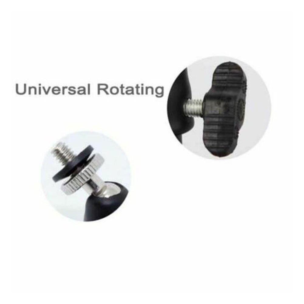 White Black Mini Metal Wall Mount Ceiling Stand Bracket for CCTV Camera Tripod