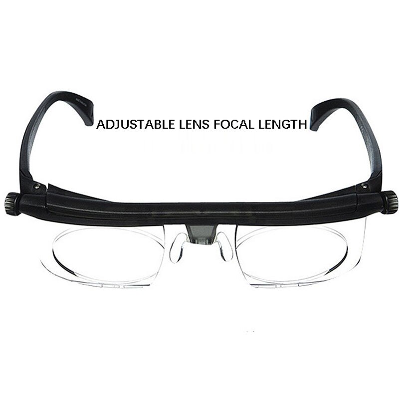 Adlens Focus réglable hommes femmes lunettes de lecture myopie lunettes-6D à + dioptries 3D grossissant force Variable