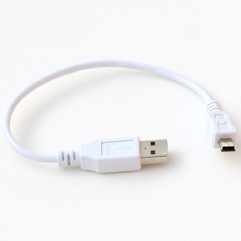 0.2M Mini USB 5 Pin Data Charging Short Cable for Digital Cameras MP3 MP4