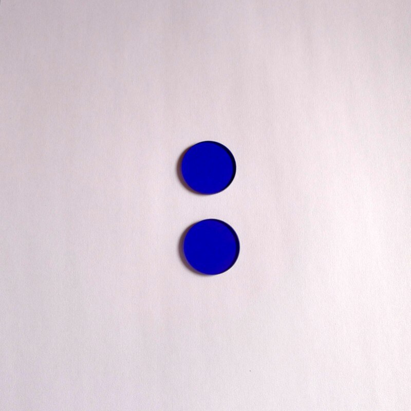 QB29 Blue Optical Filter 380 Nm Bandpass Filter 25*2 Mm