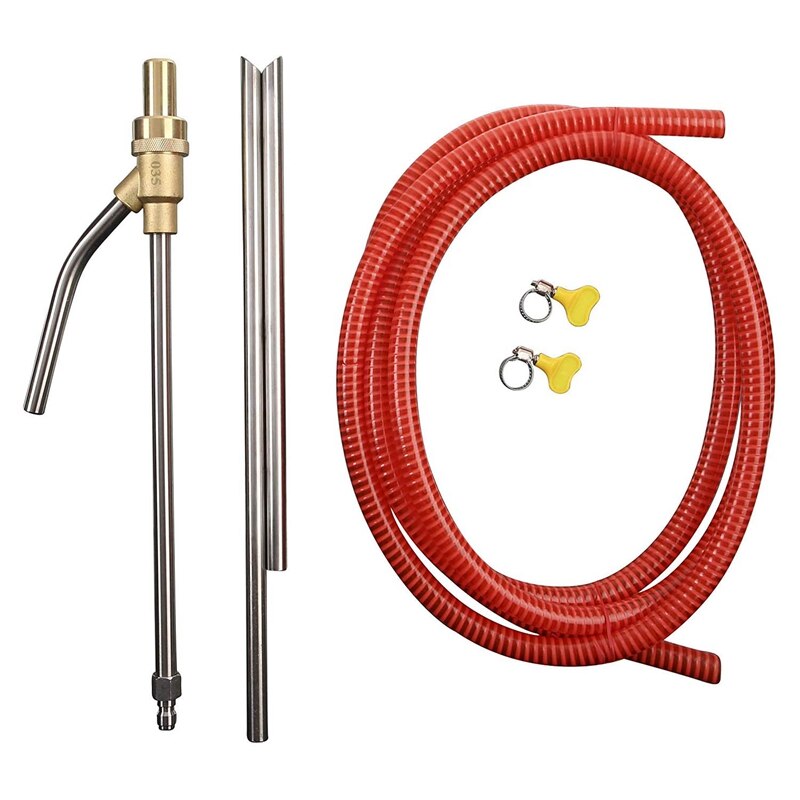 Pressure Washer Sandblasting Kit, Wet Sandblaster Attachment, 5000 PSI, 1/4 Inch Quick Disconnect