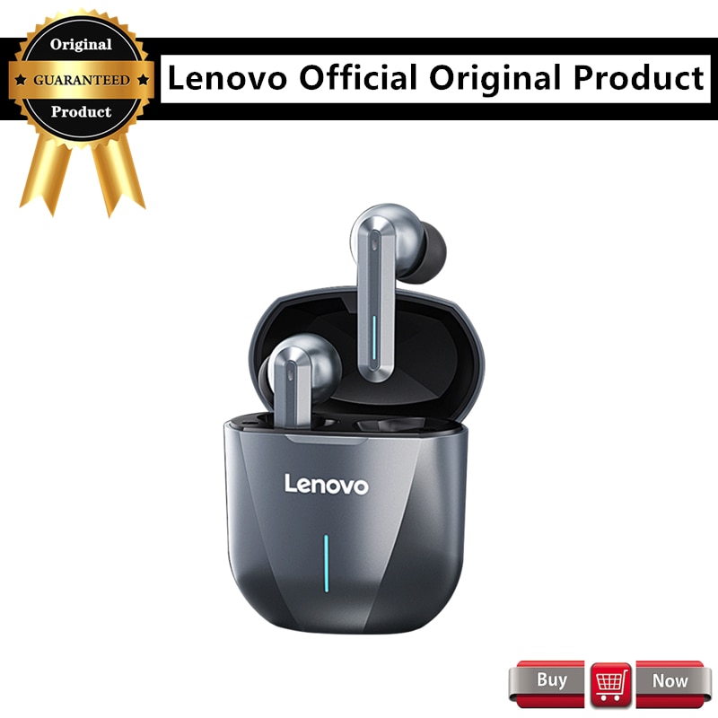 Lenovo XG01 słuchawki douszne 50ms niskie opóźnienie TWS słuchawki Bluetooth z mikrofonem słuchawki bezprzewodowe HiFi ipx5 wodoodporne słuchawki douszne