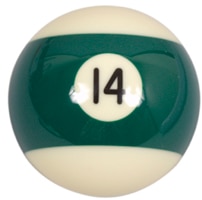 Boule de billard n ° 14 d'occasion