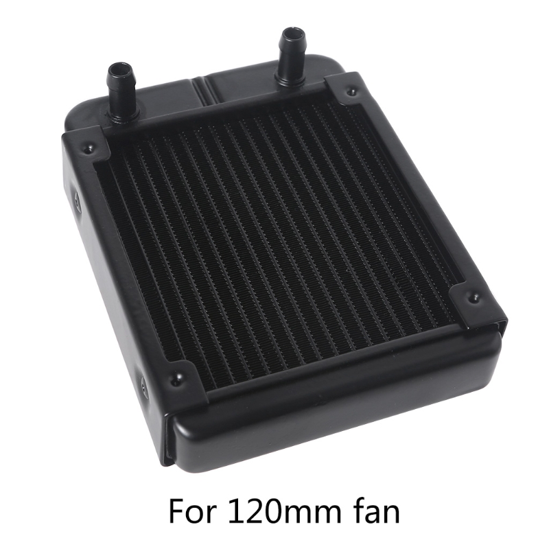 G1/4 Thread 120mm PC Exchanger Aluminum Heat Radiator Sink for Computer Water Cooling System