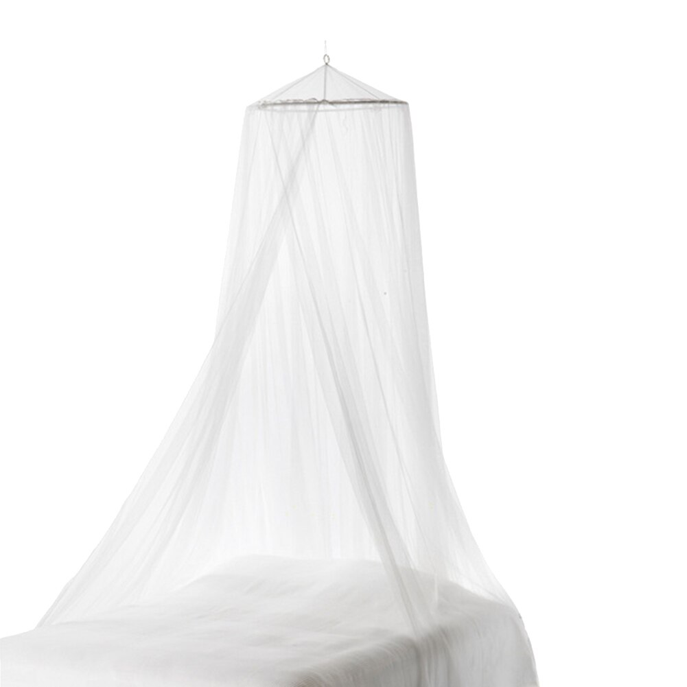 1pc Hanging Canopy Netting Universal White Dome Mosquito Net for All Size Bed Quick Easy Installation Large Mosquito Mesh Net