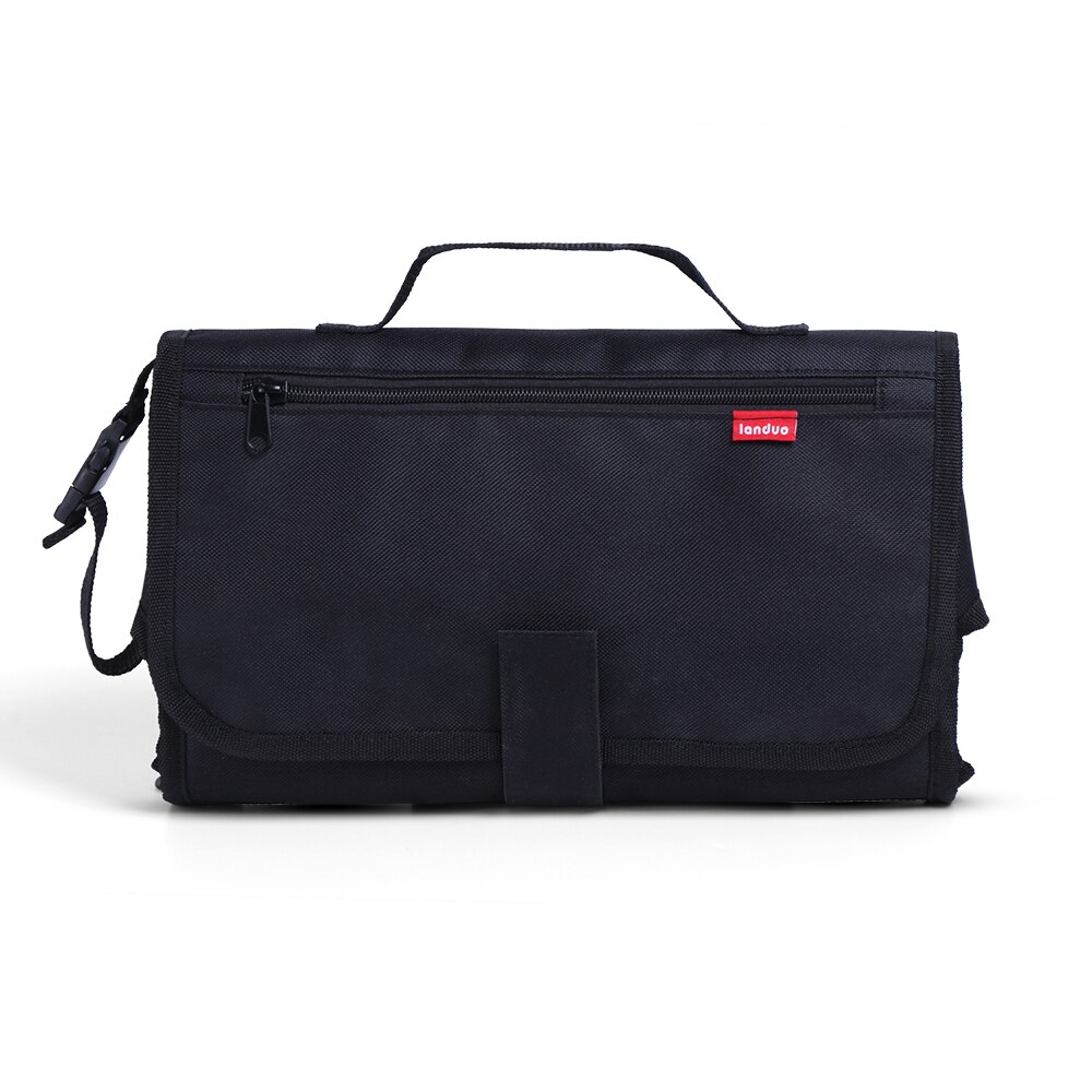 Land Mutter windel strecth gefaltet taschen Muiti-funktionale ändern matt windel Pads Baby Gesunde EVA kinderwagen lagerung taschen MPB41: MPB41-schwarz