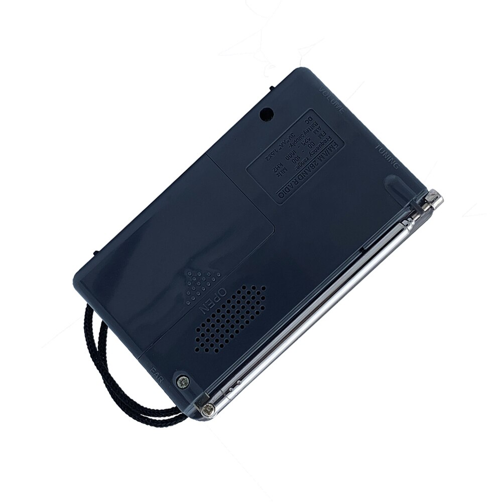 Multifunctional Radio AM FM Radio Telescopic Antenna Full Band Radio Receiver Retro FM Pocket Radio Player for Elder Radio