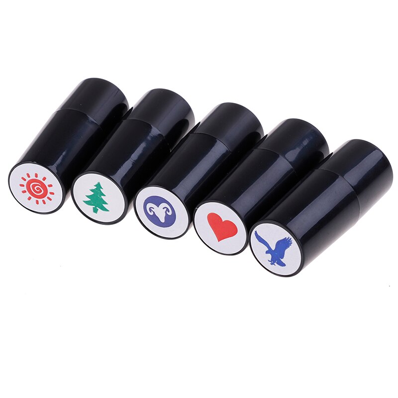 Willekeurige Quick Droog Plastic Golfbal Stamper Stempel Marker Indruk Seal Golf Club Accessoires Symbool Golfer Souvenir