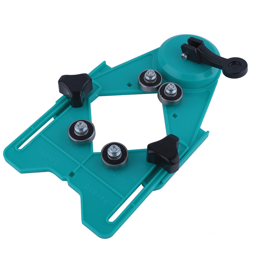 Adjustable 4-83mm Diamond Drill Bit Tile Glass Hole Saw Core Bit Guide With Vacuum Base Sucker Tile Glass openings Locator