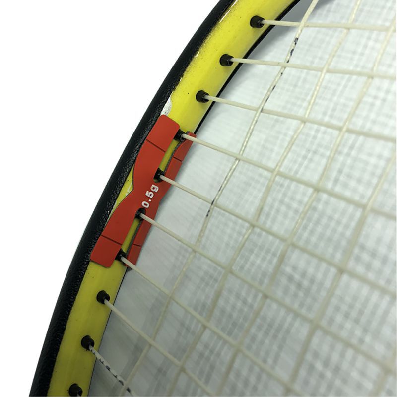 Badminton Badminton Raquete de Badminton Acessórios Filme Ponderação Equilíbrio Peça H Tipo de Silicone Cabeça Balanceador