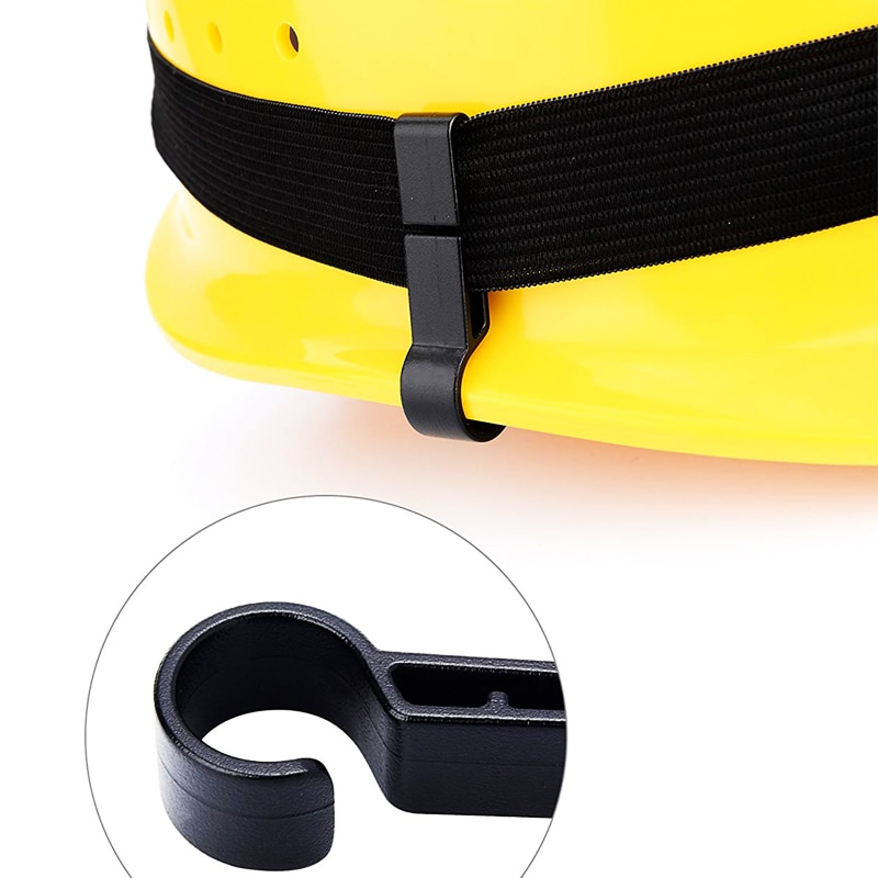 ZK20 Helmet Clips for Headlamp Safety Cap Hook Hard Hat Clip Accessory(BUY 1 GET 9 FREE)