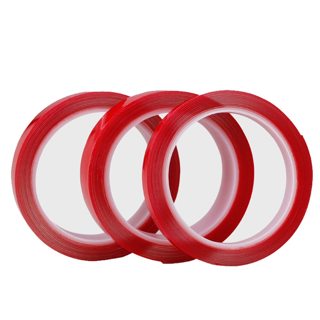 3 stücke Doppelseitiges Klebeband Polyimid Klebeband Hohe Temperatur Wärme Beständig Acryl Band für Auto