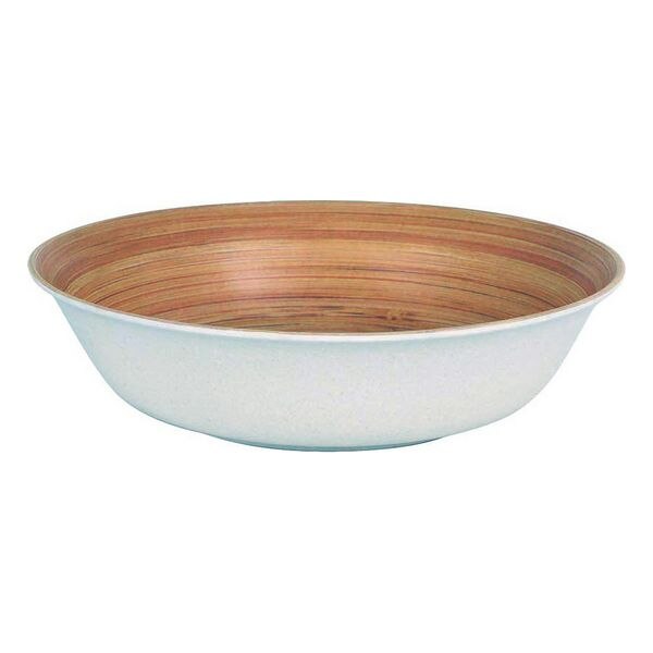 Plato Hondo Privilege Bambú (20 Cm)