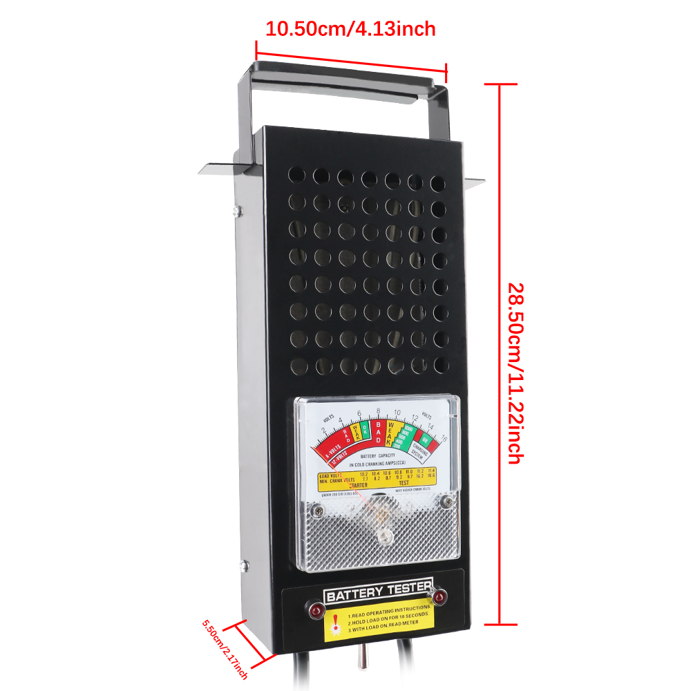 Car Battery Load Tester 6V 12V 80AH 100AH 120AH 200AH Discharge Test Alternator Auto Car Truck Accumulator For Lead Acid Battery