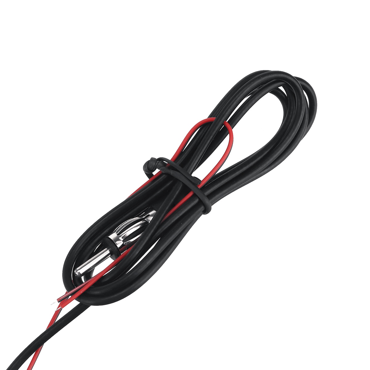 Universal Auto Car AM FM Radio Signal Amplified Windshield Window Antenna Aerial Adhesive Base Non Directional Antenna 12V