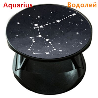 Twelve constellations starry sky constellation phone socket Folding Stand Holder For Mobile Phone For iphone11 Pro Max: 9