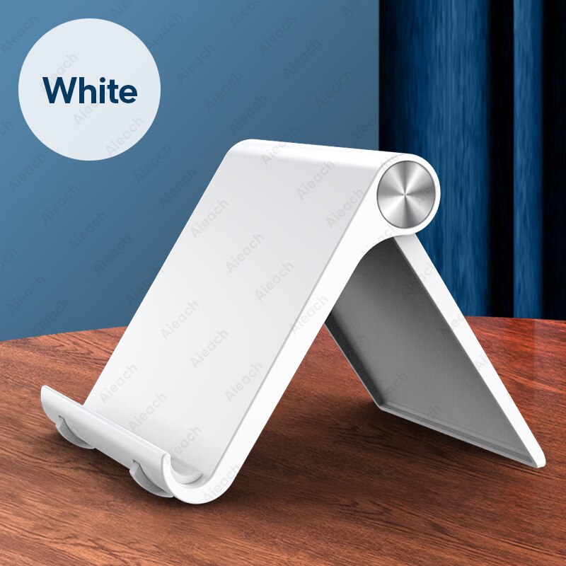 Supporto per Tablet desktop per Xiaomi Samsung supporto per Tablet da 7.9 a 11 pollici per iPad Pro 11 2020 10.2 Air 4 per supporto per iPad: White