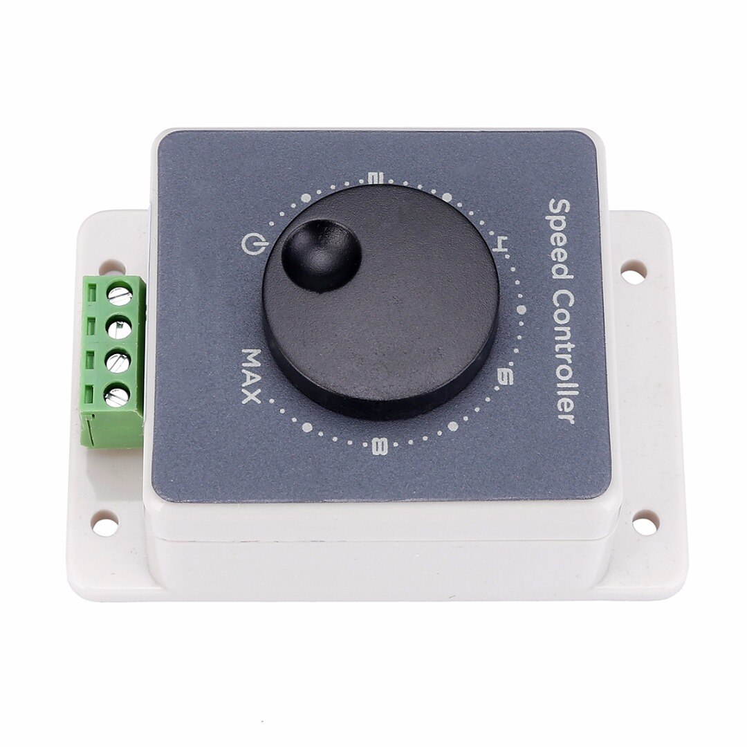 12V 24V 48V 20A DC Motor Speed Controller 5%-100% Speed Regulator Adjustable Potentiometer Switch For Machine Parts