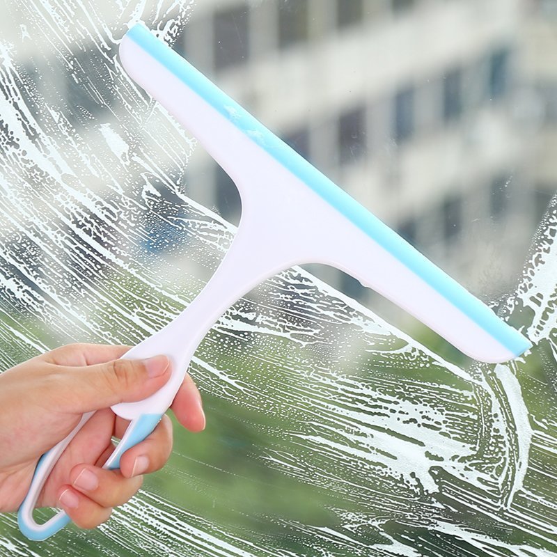Cepillo limpiacristales para limpieza de ventanas, limpiador de escobilla de aire, raspador de lavado para el Hogar, baño, coche, herramienta de limpieza, accesorios de cocina