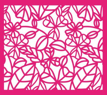 Kwiat liście tło rękodzieło wzornik robić scrapbookingu pamiętnik szablon robić wytłaczania szablon Diy kartka z życzeniami: zx2496-stencil